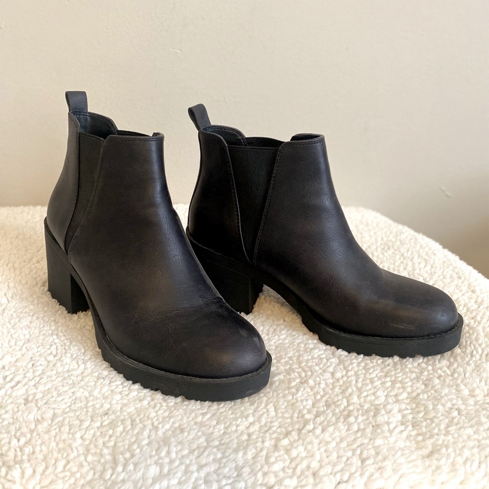 Black booties